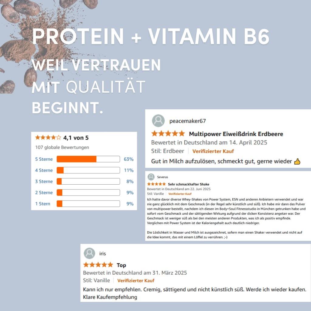 Creamy Protein Pulver 420g - Schoko | Cremiger Geschmack - Image 7