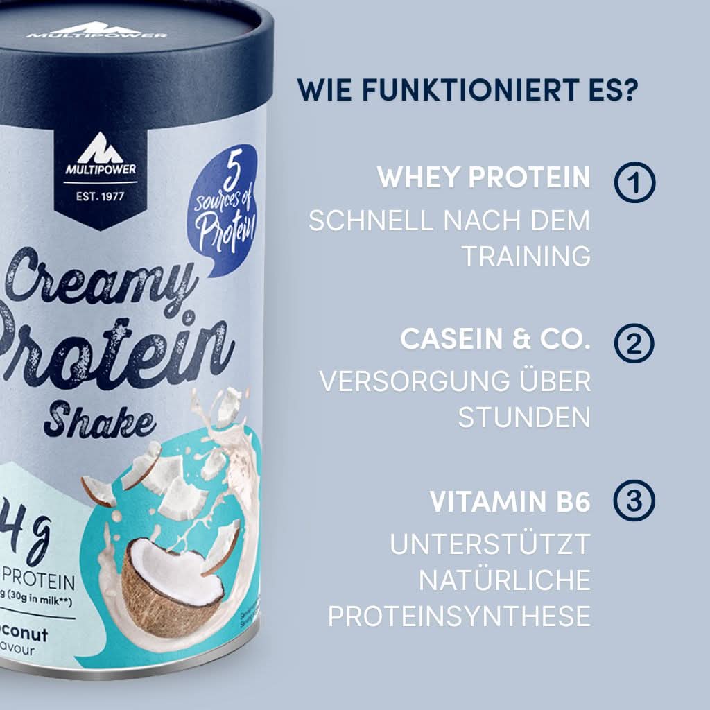 Creamy Protein Pulver 420g | 33g Eiweiß - Coconut - Image 5