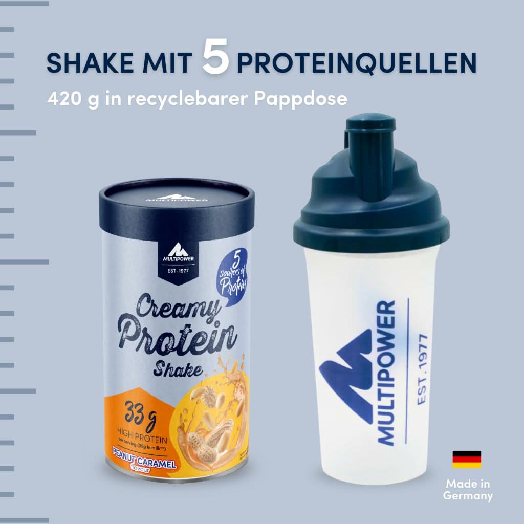 Creamy Protein Pulver 420g - Peanut Caramel | High Protein - Image 3