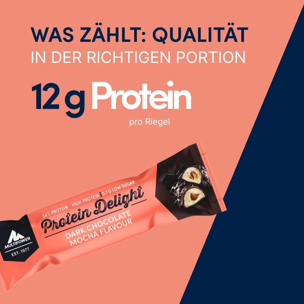Protein Riegel Delight Zartbitter-Schokolade & Mokka - 35g - Image 3