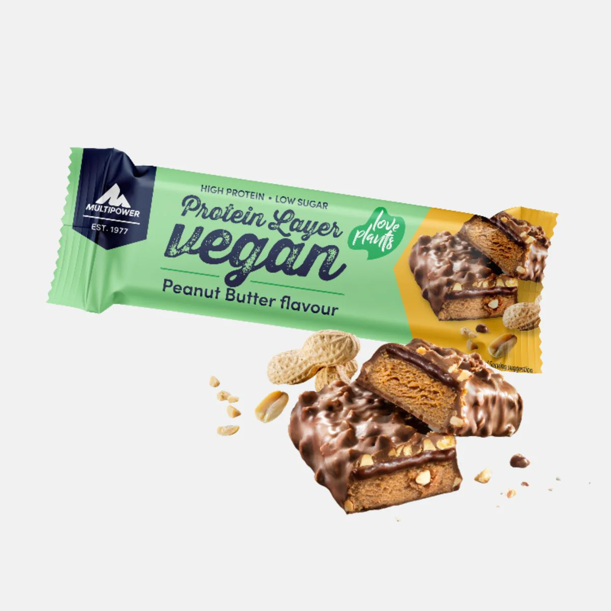 Vegan Protein Layer Mixbox (Brownie + Peanut Butter) - 18 Proteinriegel - Image 3