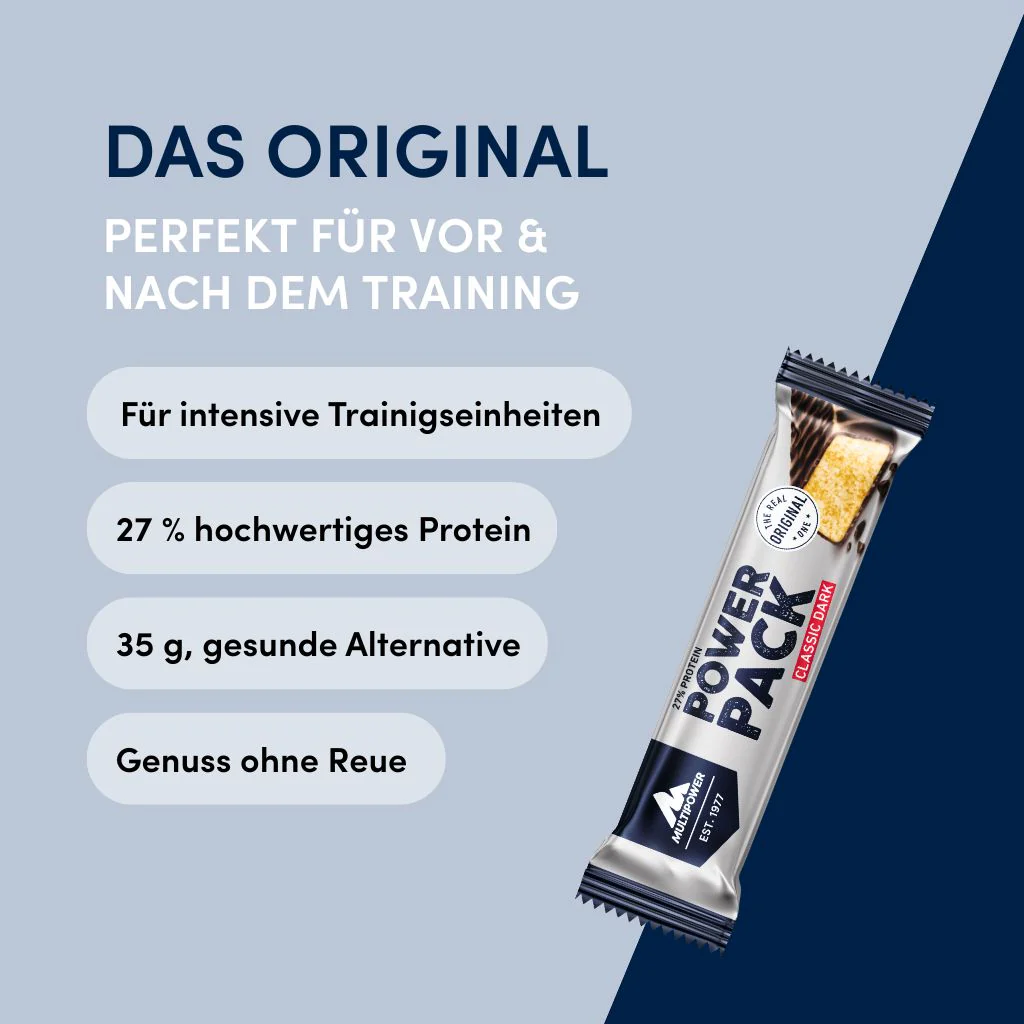 Power Pack CLASSIC DARK - 35g | Klassische Zartbitter mit 27% Protein - Image 3