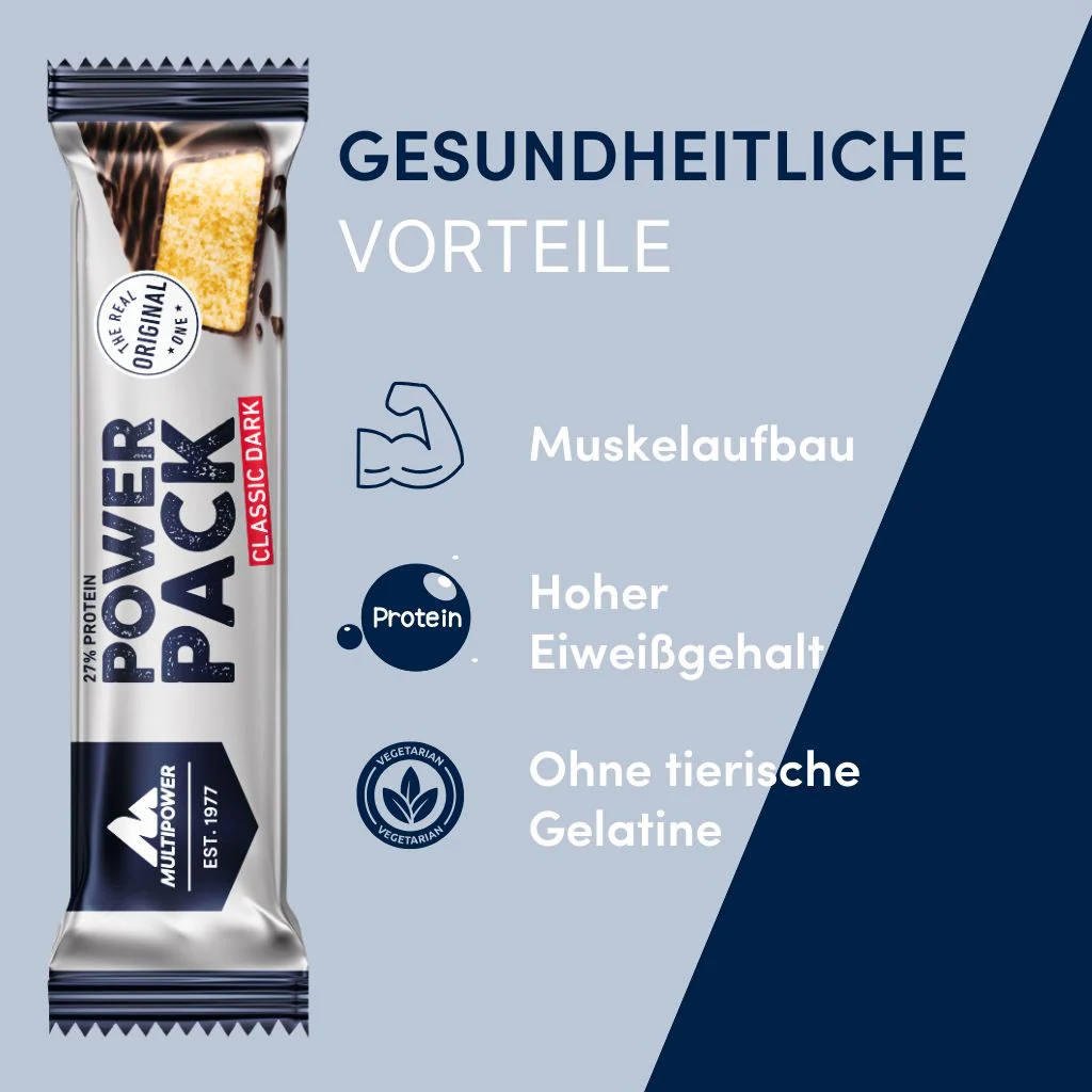 Power Pack CLASSIC DARK - 35g | Klassische Zartbitter mit 27% Protein - Image 6
