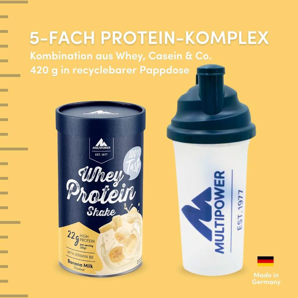 420g Whey Protein Pulver Banane | Mit Vitamin B6 - Image 3