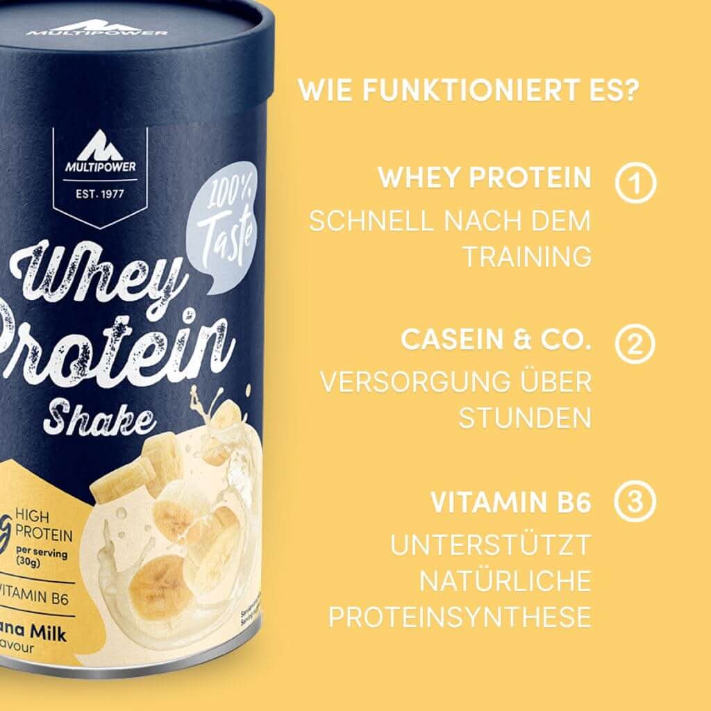 420g Whey Protein Pulver Banane | Mit Vitamin B6 - Image 5