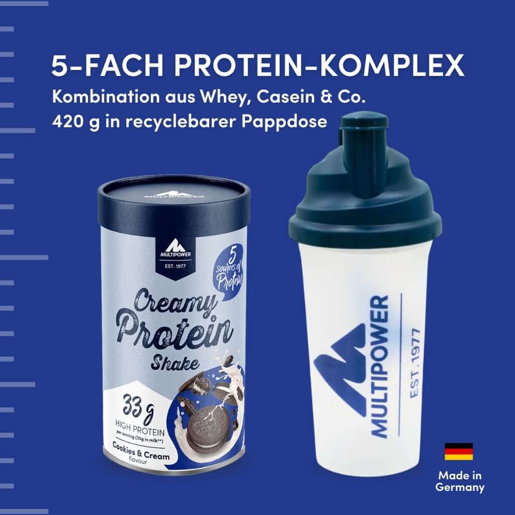 420g Whey Protein Pulver Cookies & Cream | 71% Protein - Image 3