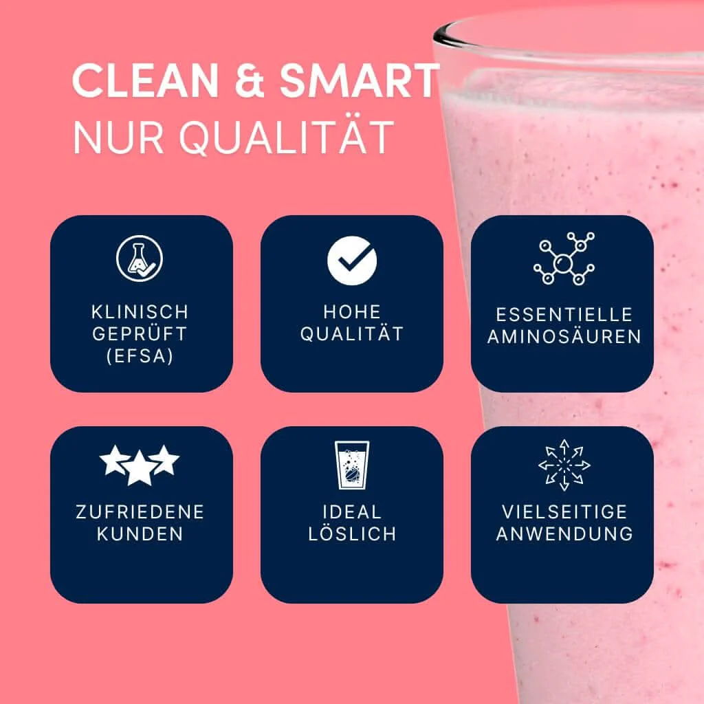 420g Whey Protein Pulver Erdbeere | Strawberry Proteinpulver - Image 4