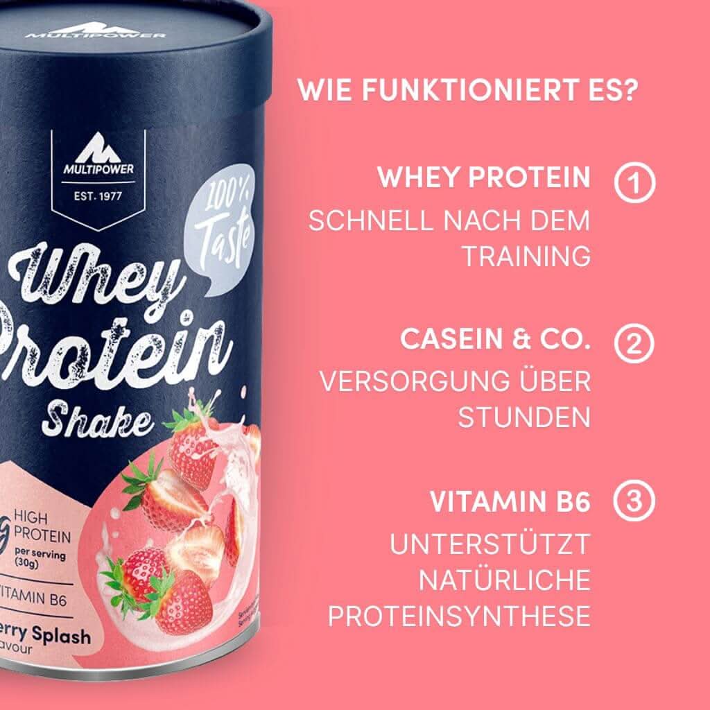 420g Whey Protein Pulver Erdbeere | Strawberry Proteinpulver - Image 5
