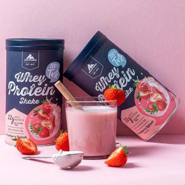 420g Whey Protein Pulver Erdbeere | Strawberry Proteinpulver - Image 8