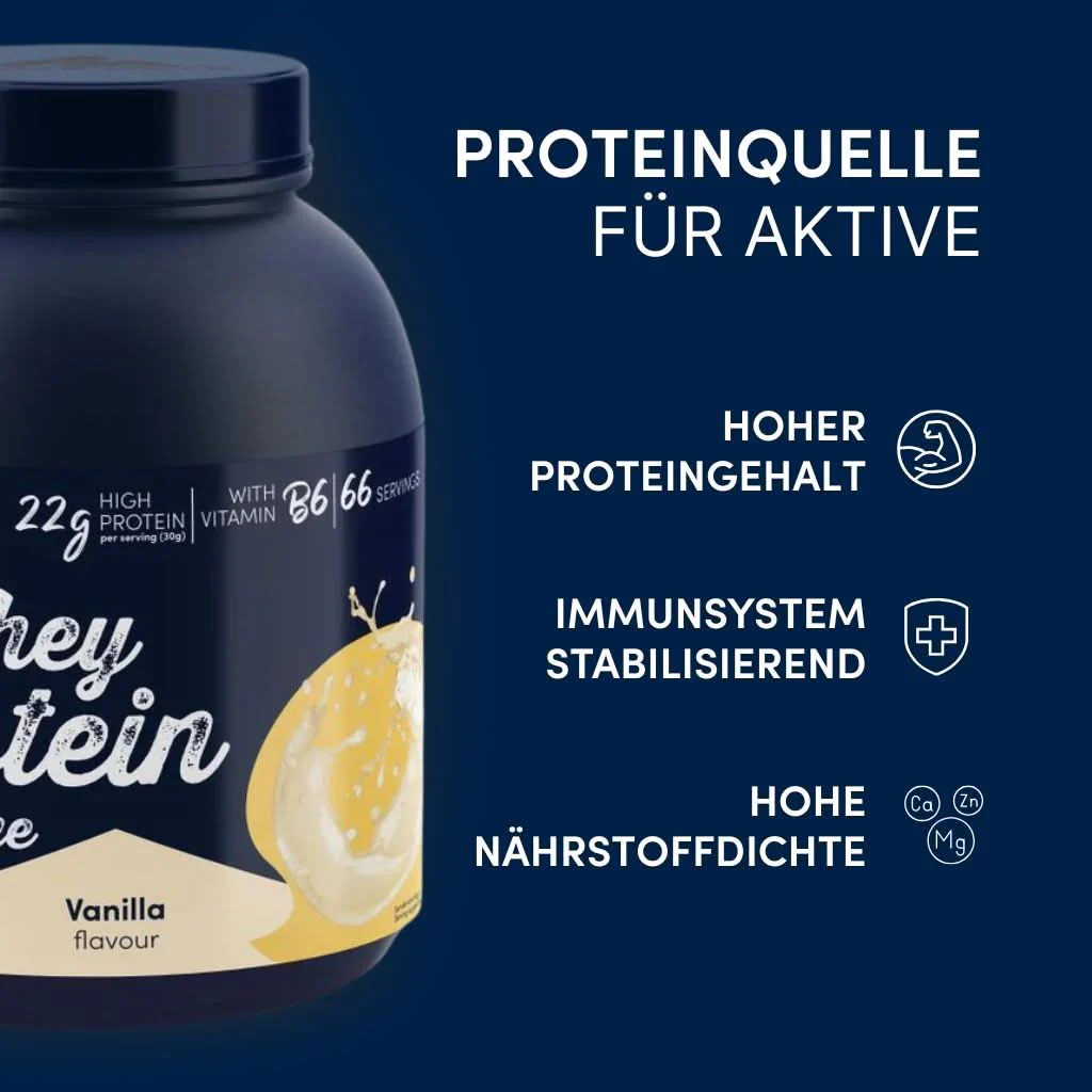 2kg Whey Proteinpulver | Vanille 22g Eiweiß - Image 4