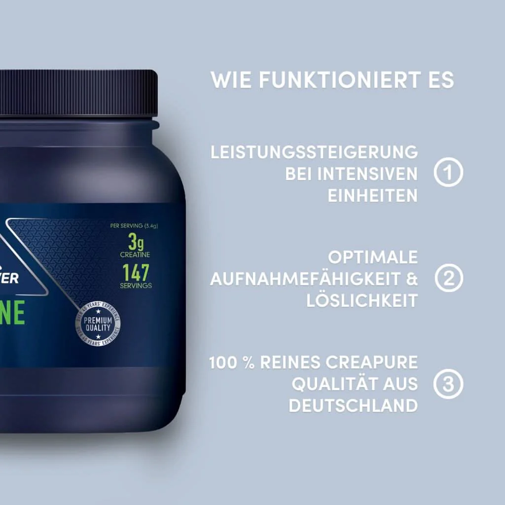 Whey Starter-Paket | 2x420g, 1x 500g Creatine, 2x gratis Riegel - Image 5