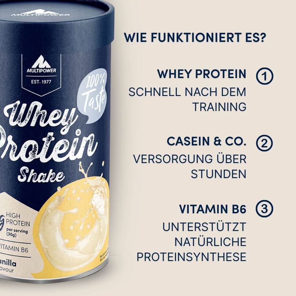420g Whey Protein Pulver Vanille | 22g Protein pro Portion - Image 5